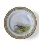 A Royal Copenhagen Fauna Danica porcelain plate