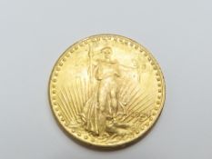 USA - $20 Gold Double Eagle, Philadelphia mint, 1924 ef, 33.5g