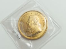 South Africa 1975 fine gold 1oz Krugerrand