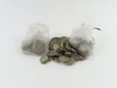 A quantity of assorted GB coins silver Victoria co