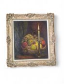 J Garnier (20th century), Still life of fruits and