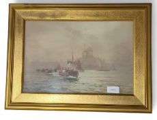 SAMUEL JOHN MILTON BROWN (1873 – 1965) – A Tug, ba