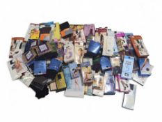 A collection of vintage and contemporary packets o