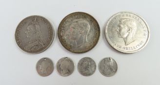 Victoria – Double Florin 1887 Jubilee head vf/ef;