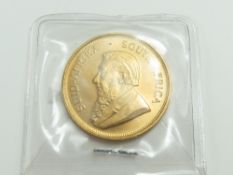 South Africa 1975 fine gold 1oz Krugerrand