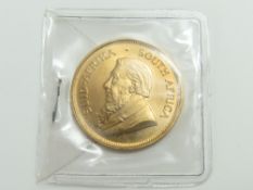 South Africa 1975 fine gold 1oz Krugerrand