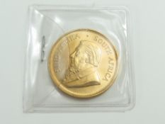 South Africa 1975 fine gold 1oz Krugerrand