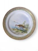 A Royal Copenhagen Fauna Danica porcelain plate