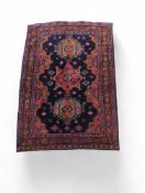 A contemporary rug