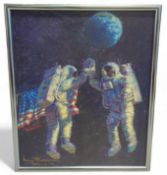 Alan Bean (1932-2018), 'Lunar High Five', limited