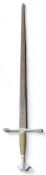 A replica of an early sword with wire grip, 102cms