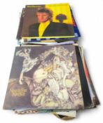 A collection of records to include Elton John, The