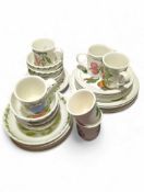 A collection of Portmeirion 