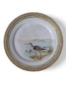 A Royal Copenhagen Fauna Danica porcelain plate