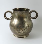 A silver copy of the Chetwin Cup