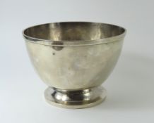 A Scottish silver bowl