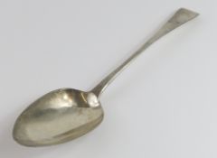 A George III basting spoon
