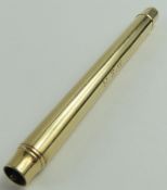 An early to mid-20th century gold propelling penci