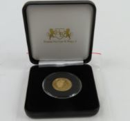 Elizabeth II 2021 gold proof coin Solomon Islands,