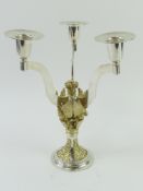 A contemporary commemorative silver and parcel gil