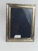 Contemporary silver photograph frame, 14cm x 20cm