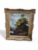 Manner of Joseph Barber, Young fisherman by the ri