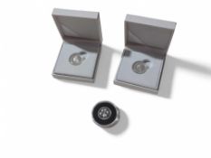 Elizabeth II 2019 silver proof sovereign, in case