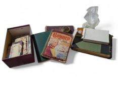 A collection of stamps in albums and loose, largel