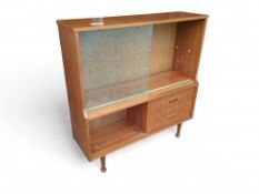 A mid-century-style cabinet