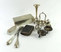 A large collection of silver and silver-plated ite