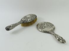 A large collection of silver and silver-plated ite