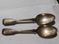 A large collection of silver and silver-plated fla