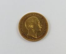 German Empire gold 20 Mark 1897, ef
