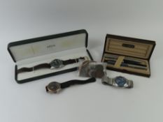 Orvis: a gentlemans military style chronograph wri
