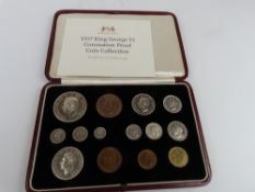 George VI 1937 Coronation Proof Coin Collection Ha