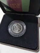 The Royal Mint A New Era silver proof 50p in case