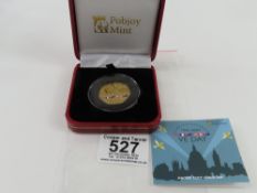 Pobjoy mint Elizabeth II VE Day gold proof 50p 202