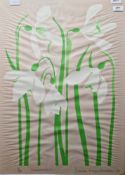 Danka Napiorkowska (b.1946) Screenprint 'Snowdrops 2', limited edition numbered 11/150, signed,