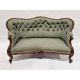 Victorian mahogany-framed parlour sofa, with scroll button back and foliate carved frame, - Image 1 of 29