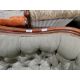 Victorian mahogany-framed parlour sofa, with scroll button back and foliate carved frame, - Image 4 of 29