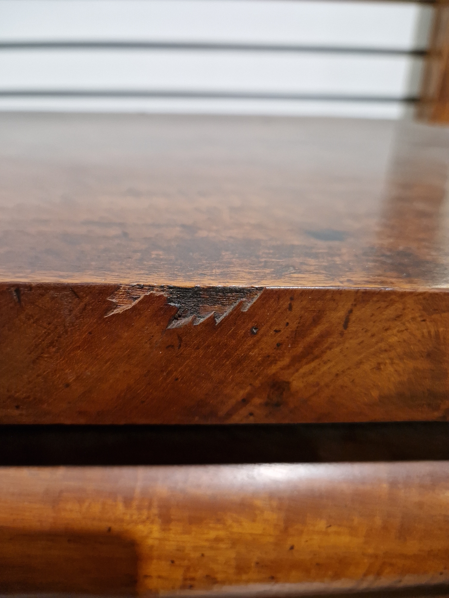 Victorian mahogany chest of drawers having a concealed frieze drawer, over three short and  three - Image 33 of 61