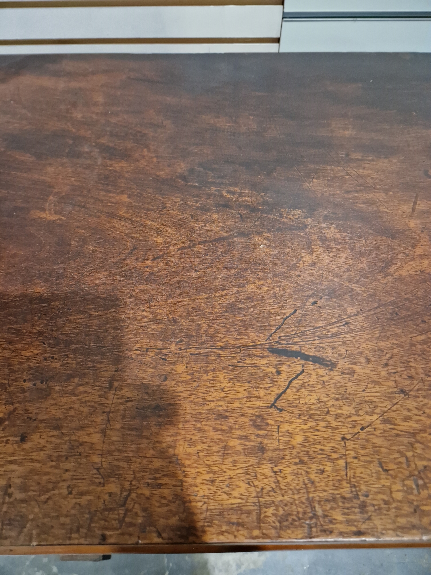 Victorian mahogany chest of drawers having a concealed frieze drawer, over three short and  three - Image 28 of 61