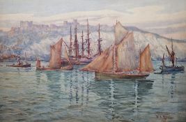 William Edward Riley (1852-1937) Watercolour 