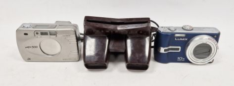 Panasonic Lumix DMC-TZ3 digital camera, blue/silver, with Leica DC Vario-Elmar 1:3.3-4.9/4.6-