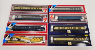 Eight boxed Lima Models 00 gauge carriages to include No.305313A7 Mark Coach W24624, No.305322A7