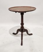 Late 19th/early 20th century coffee table of rectangular form with needlework tapestry set top,