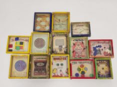 Quantity of R. Journet London Puzzles to include The Slippery Slabs puzzle, The Pondsnag puzzle, The