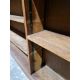 Unusually large oak bookcase, three section having 14 adjustable shelves, 172cm high x 310cm wide - Image 6 of 23