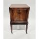 Georgian mahogany cellarette with canted corners, the lid opening to reveal a later tray with five - Image 1 of 2