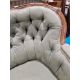 Victorian mahogany-framed parlour sofa, with scroll button back and foliate carved frame, - Image 17 of 29